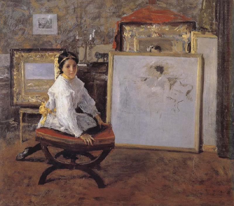 Did you speak to me, William Merrit Chase